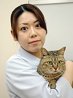 動物看護師:藤本眞紀